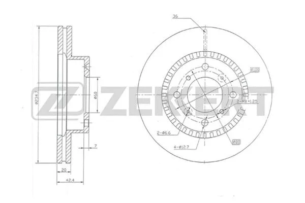 Brake Disc (BS-5715)