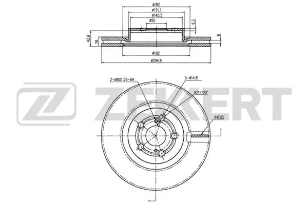 Brake Disc (BS-5015B)