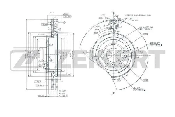 Brake Disc (BS-6008)