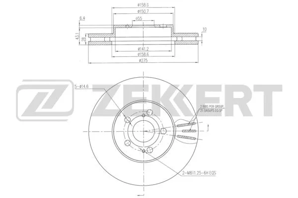 Brake Disc (BS-6334)