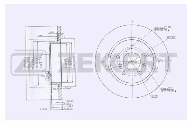 Brake Disc (BS-6174)