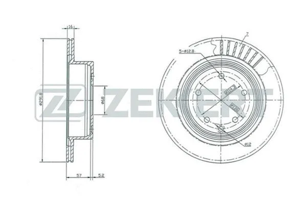Brake Disc (BS-5036)