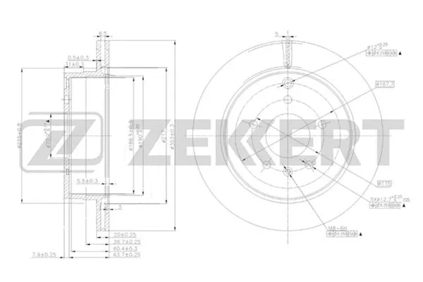 Brake Disc (BS-5269)