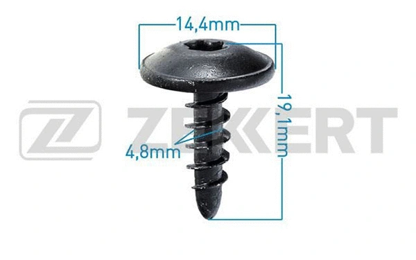 Clip, trim/protection strip (BE-1089)