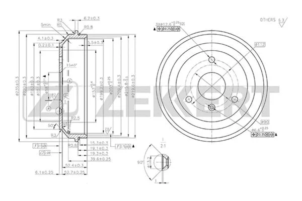 Brake Drum (BS-5569)