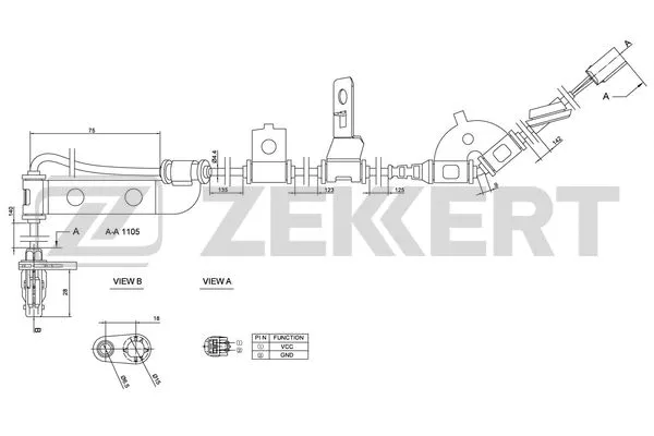 Sensor, wheel speed (SE-6096)
