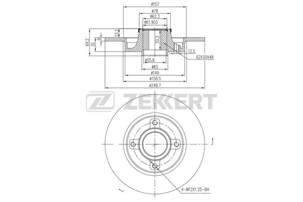 Brake Disc (BS-5989)
