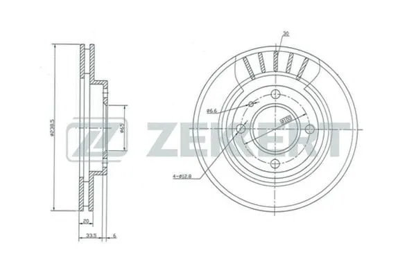 Brake Disc (BS-5070)