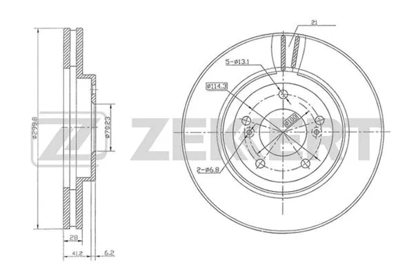 Brake Disc (BS-5797)