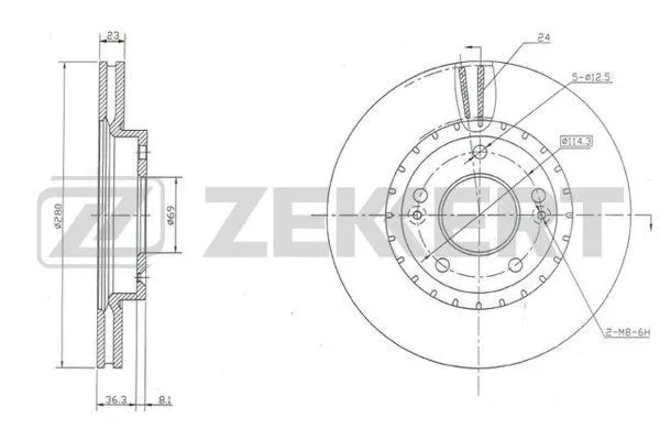 Brake Disc (BS-5657)