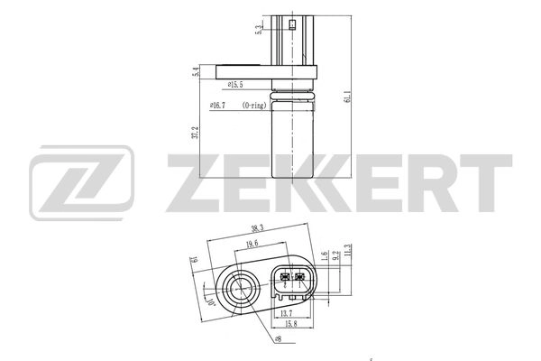 Sensor, crankshaft pulse (SE-4084)