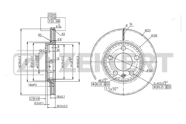 Brake Disc (BS-5337)