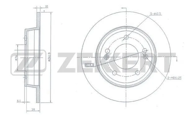 Brake Disc (BS-5800)