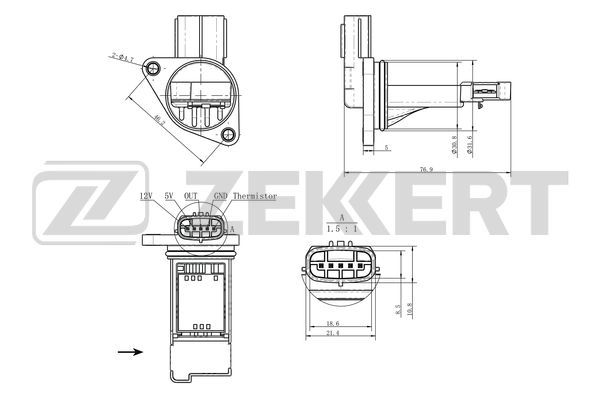 Sensor, intake manifold pressure (SE-1097)