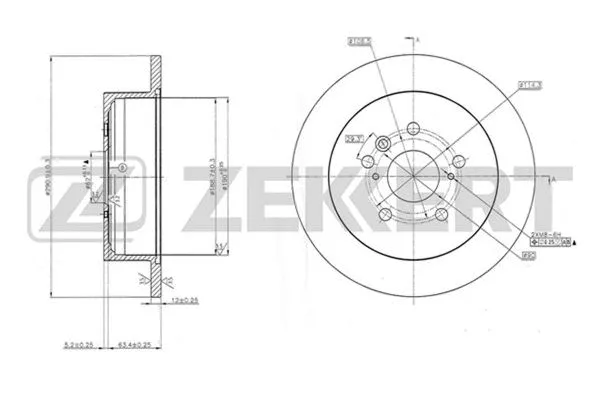 Brake Disc (BS-5706)