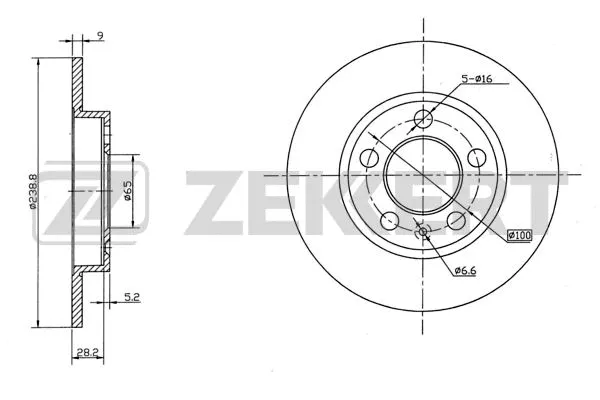 Brake Disc (BS-5965)