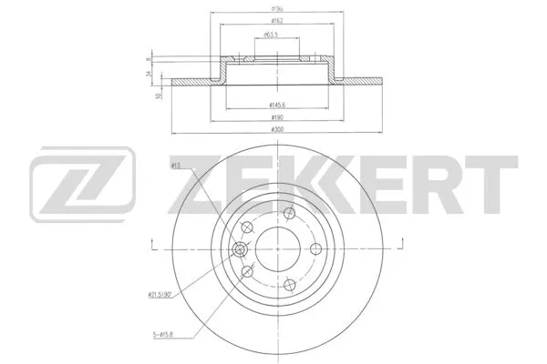 Brake Disc (BS-6331)