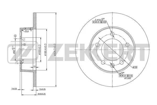 Brake Disc (BS-5596)