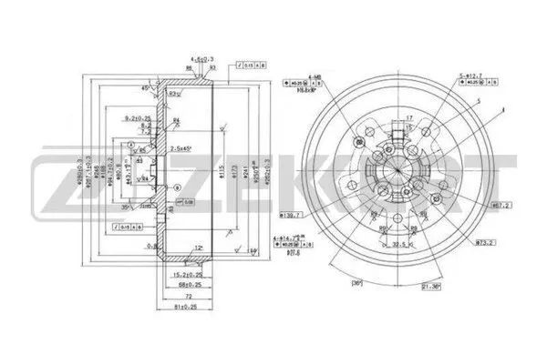 Brake Drum (BS-6112)