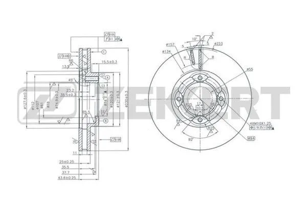 Brake Disc (BS-6137)