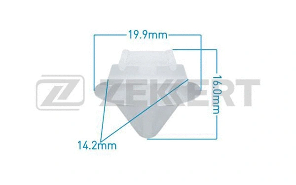 Clip, trim/protection strip (BE-2407)