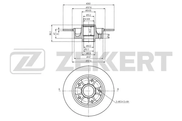Brake Disc (BS-5877BZ)