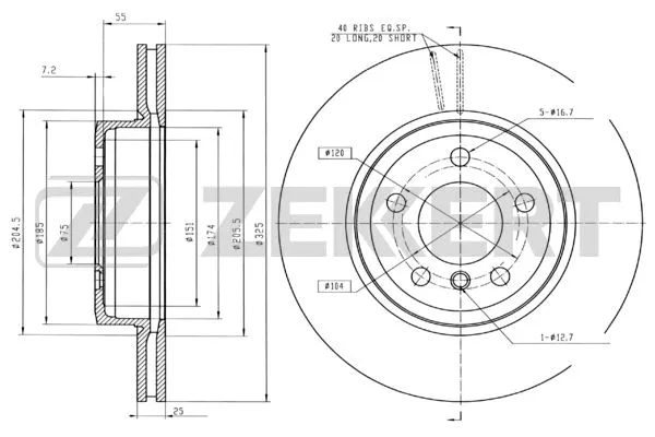 Brake Disc (BS-5410B)