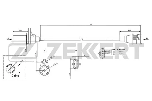 Sensor, crankshaft pulse (SE-4022)
