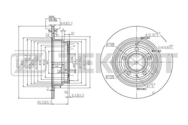 Brake Disc (BS-6146)