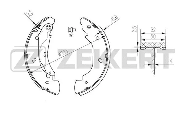 Brake Shoe Set