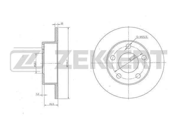 Brake Disc (BS-5964)