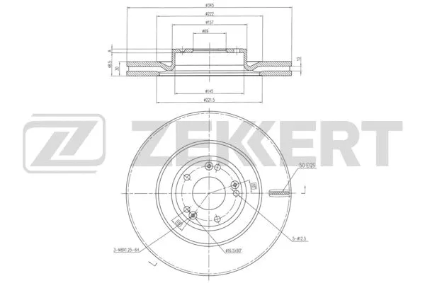 Brake Disc (BS-6298)