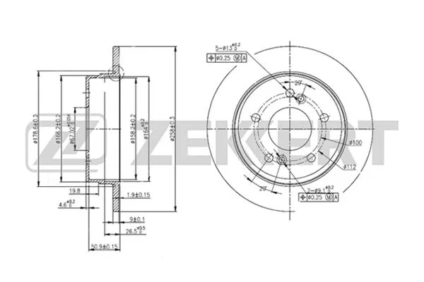 Brake Disc (BS-5060)