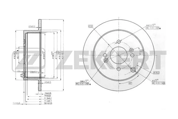 Brake Disc (BS-5262)