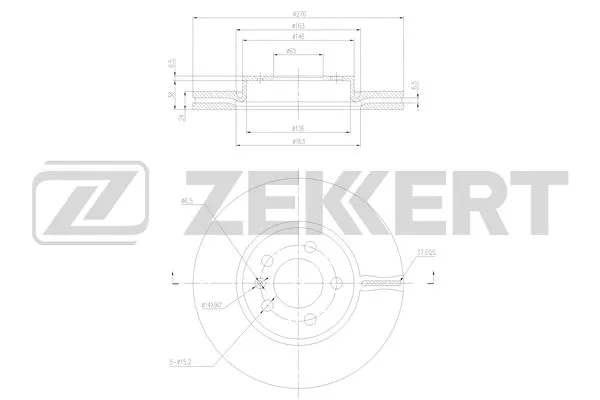 Brake Disc (BS-6428)