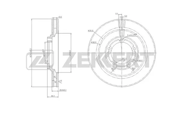 Brake Disc (BS-5645)