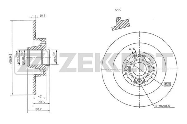 Brake Disc (BS-5213)