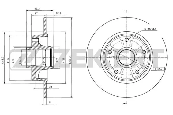 Brake Disc (BS-5877)