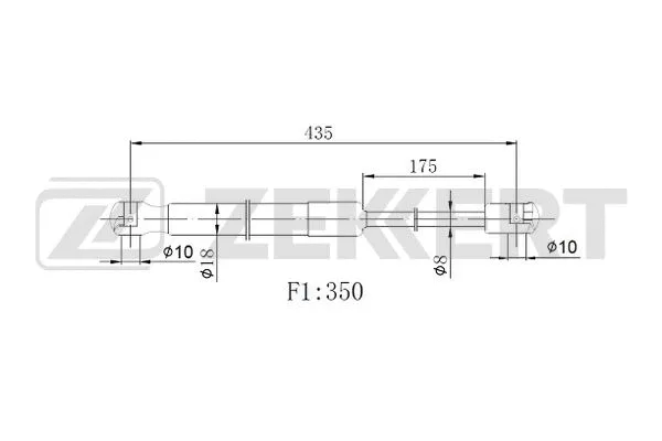 Gas Spring, boot/cargo area (GF-2289)