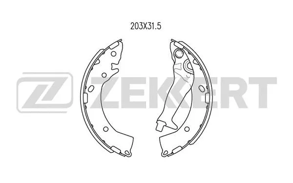Brake Shoe Set