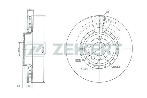 Brake Disc (BS-5302)