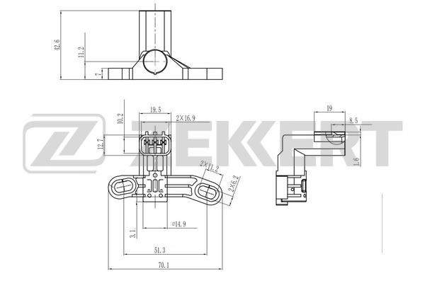 Sensor, crankshaft pulse (SE-4082)