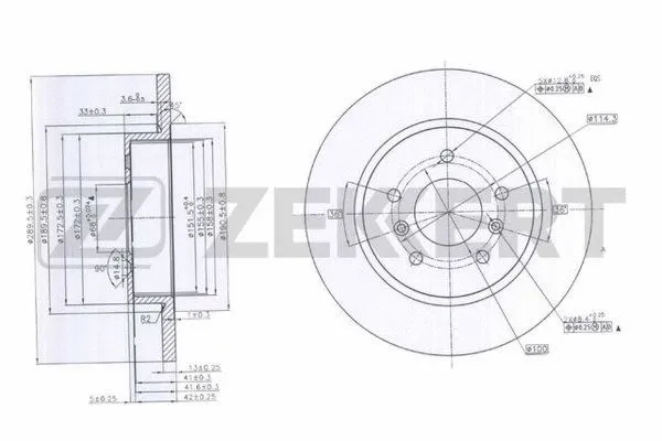 Brake Disc (BS-6015)