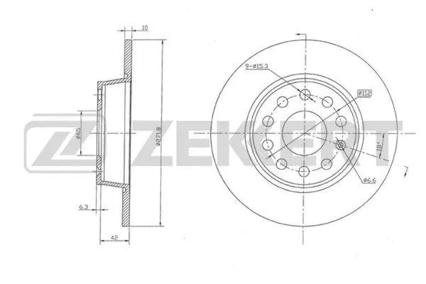 Brake Disc (BS-5116)