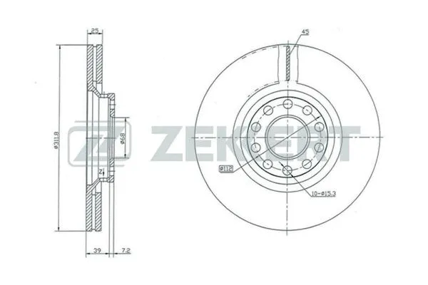 Brake Disc (BS-5279)