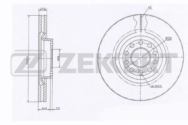 Brake Disc (BS-5976)