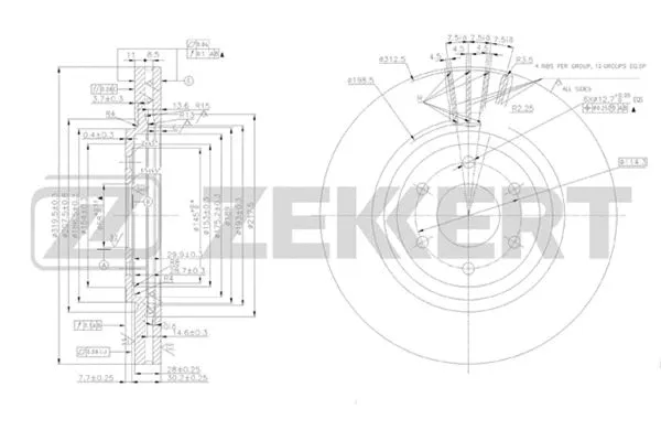 Brake Disc (BS-5413)