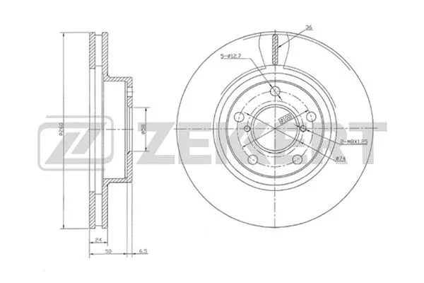 Brake Disc (BS-5504)