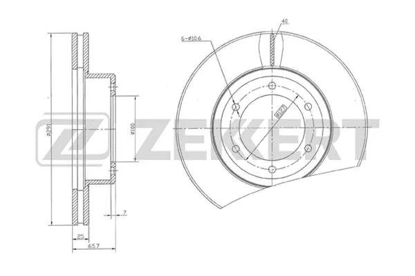Brake Disc (BS-5497)