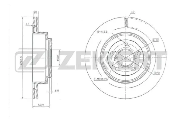 Brake Disc (BS-5697)